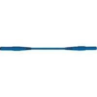 safety test lead banana jack 4 mm banana jack 4 mm 1 m blue multiconta ...