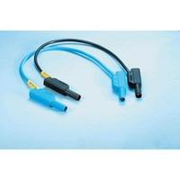 safety test lead banana jack 4 mm banana jack 4 mm 2 m blue multiconta ...