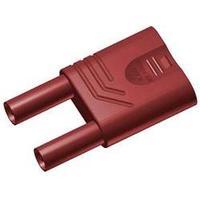 safety shorting plug red pin diameter 4 mm sks hirschmann kst s ws rt  ...