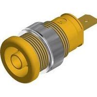 safety jack socket socket vertical vertical pin diameter 4 mm yellow s ...