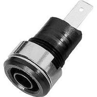 safety jack socket socket vertical vertical pin diameter 4 mm black mu ...