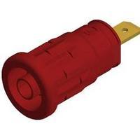 Safety jack socket Socket, vertical vertical Pin diameter: 4 mm Red SKS Hirschmann SEP 2610 F4.8 1 pc(s)