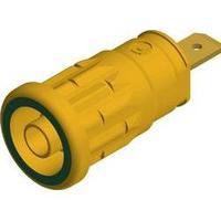 safety jack socket socket vertical vertical pin diameter 4 mm yellow g ...