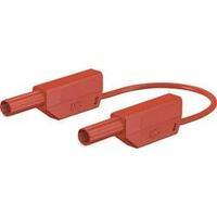 safety test lead banana jack 4 mm banana jack 4 mm 1 m red multicontac ...