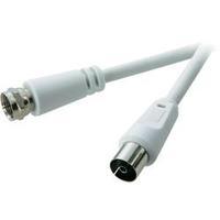 sat antennas cable 1x f plug 1x belling leeiec socket 75 3 m 75 db whi ...