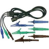 Safety test lead et [ 4 mm plug - IEC C13 socket ] 1.50 m Blue, Green, Brown Cliff CIH29925