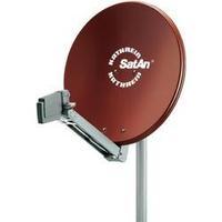 SAT antenna 75 cm Kathrein CAS 80 Reflective material: Aluminium Red brown