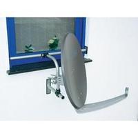 SAT window mount A.S. SAT Suitable for dish size: Ø up to 75 cm Silver