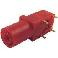 safety jack socket socket right angle pin diameter 4 mm red cliff fcr7 ...