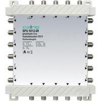 SAT cascade multiswitch Axing SPU 5512-09 Inputs (multiswitches): 5 (4 SAT/1 terrestrial) No. of participants: 12
