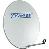 SAT antenna 80 cm Schwaiger SPI2080 Reflective material: Aluminium Aluminium grey