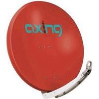 SAT antenna 85 cm Axing SAA 85-03 Reflective material: Aluminium Brick red