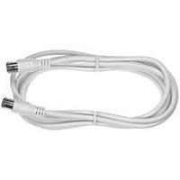 sat cable 1x f quick connector 1x f quick connector 250 m 85 db white  ...