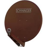 sat antenna 75 cm schwaiger spi075 reflective material aluminium red m ...