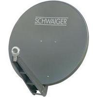 SAT antenna 75 cm Schwaiger SPI075 Reflective material: Aluminium Anthracite grey