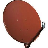 SAT antenna 85 cm Gibertini OP 85 XP ALU ziegelrot Reflective material: Aluminium Red