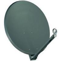 SAT antenna 75 cm Gibertini OP 75 XP ALU anthrazit Reflective material: Aluminium Anthracite