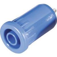 Safety jack socket Socket, vertical vertical Pin diameter: 4 mm Blue Schnepp BU 4800 bl 1 pc(s)