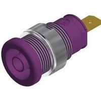 Safety jack socket Socket, vertical vertical Pin diameter: 4 mm Violet SKS Hirschmann SEB 2610 F4.8 1 pc(s)