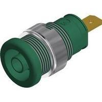 safety jack socket socket vertical vertical pin diameter 4 mm green sk ...