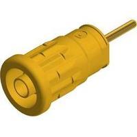 Safety jack socket Socket, vertical vertical Pin diameter: 4 mm Yellow SKS Hirschmann SEP 2630 S1.9 1 pc(s)