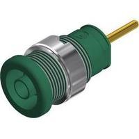 safety jack socket socket vertical vertical pin diameter 4 mm green sk ...