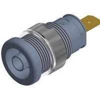 Safety jack socket Socket, vertical vertical Pin diameter: 4 mm Grey SKS Hirschmann SEB 2610 F4.8 1 pc(s)