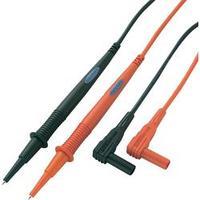 safety test lead et banana jack 4 mm test probe 1 m black red voltcraf ...