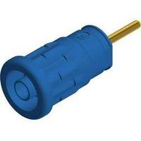 Safety jack socket Socket, vertical vertical Pin diameter: 4 mm Blue SKS Hirschmann SEP 2630 S1.9 1 pc(s)