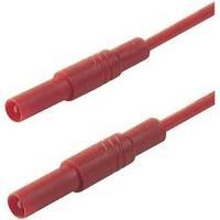 Safety test lead [ Banana jack 4 mm - Banana jack 4 mm] 2 m Red SKS Hirschmann MLS GG 200/2, 5 rt