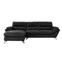 Salvador Leather Corner Chaise
