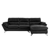 Salvador Leather Corner Chaise