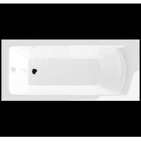 Salcombe Square Single-Ended Straight Bath - 1700mm x 750mm