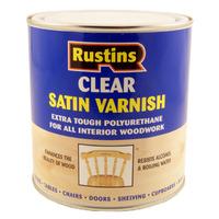 Satin Finish Clear Polyurethane Varnish