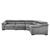 Sanremo Leather Corner Recliner Sofa