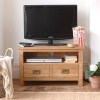 salisbury petite oak tv unit up to 34