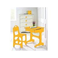 Saplings Desk & Chair-Citrus/Yellow