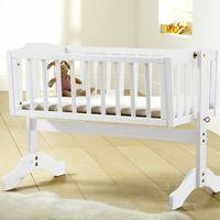 Saplings Bethany Swinging Crib-White