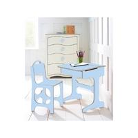 Saplings Desk & Chair-Cool Candy/Blue