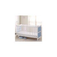 Saplings Kitty Cot Bed-White & Blue