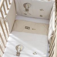 saplings cot bed bumper set balloon