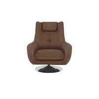 Sanza Fabric Swivel Armchair