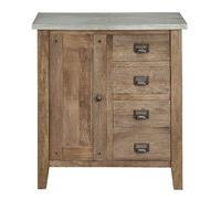 Sanford Small Cabinet Metal Top