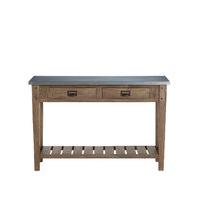 Sanford Console Table Metal Top