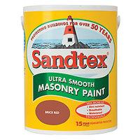 Sandtex Smooth Masonry Brick Red 5L