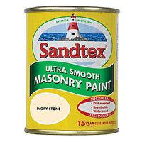 Sandtex Smooth Masonry Ivory Stone 150ml