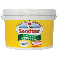 Sandtex Smooth Masonry Pure Brilliant White 10L