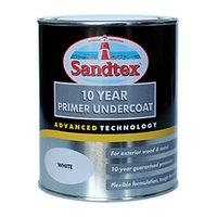 Sandtex 10 Year Primer/Undercoat White 750ml