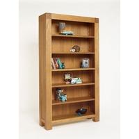 Santana Blonde Oak Bookcase with 4 Adjustable Shelves