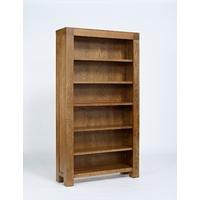 Santana Reclaimed Oak Bookcase with 4 Adjustable Shelves